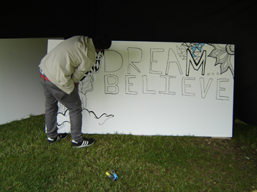 Live Art at the London Youth Games